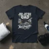 JIU-JITSU DAD LIKE A text design featuring unique typography on quality t-shirt