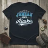 JUNEAU EST. 1880 Alaska eye-catching graphic design printed on comfortable cotton t-shirt