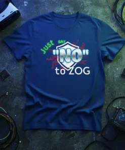 just SAY "NO" to ZOG unique graphic design printed on comfortable cotton t-shirt