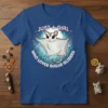 Just a Girl Who Loves Sugar Gliders t-shirt with cute flying sugar glider graphic and text