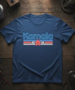 Kamala 2024 creative graphic design printed on comfortable cotton t-shirt