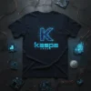Kaspa Logo T-Shirt stylish graphic design printed on comfortable cotton t-shirt