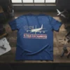 KC-135 Stratotanker t-shirt design with vintage airplane graphic and text