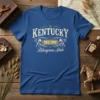 Kentucky Bluegrass State Est 1792 T-Shirt design with vintage typography and state emblem