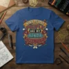 Kind People Are My Kinda People quote t-shirt design with vintage-style lettering and floral accents