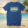 KPOA Hawaiian Music, Maui text design featuring bold typography on quality t-shirt