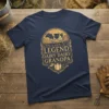 Legend Dairy Dairy Grandpa t-shirt design with cow, barn, and milk bottles graphic