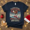 The Legendary Christmas Smackdown! design shows a muscular guinea pig boxing Santa Claus, with text "Guinea Pig vs. Santa" and