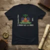 Haiti flag t-shirt with L'UNION FAIT LA FORCE motto and Repubbe d'Häiti 18004 text