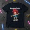 MADE IN CHINA BIDEN eye-catching graphic design printed on comfortable cotton t-shirt