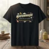 Black t-shirt featuring the text MAYONNAISE noun/ʼmäyə-nāz/ Worst condiment ever. with humorous condiment graphics
