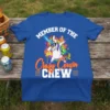 Member of the Crazy Cousin Crew t-shirt with a dabbing unicorn graphic and rainbow mane