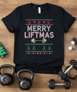 MERRY LIFTMASTH creative graphic design printed on comfortable cotton t-shirt