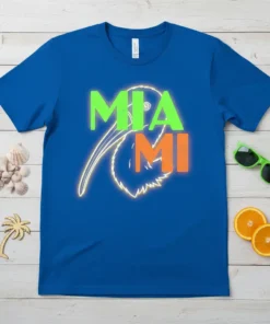 MIA MI unique graphic design printed on comfortable cotton t-shirt