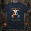 Minotaur T-Shirt with bold text and a detailed illustration of the mythical Minotaur creature