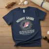 Mommy Shark Doo Doo text design featuring bold typography on quality t-shirt