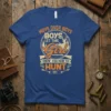 Move Over Boys Let This Girl Show You How To Hunt t-shirt with deer graphic and hunting elements, designed for