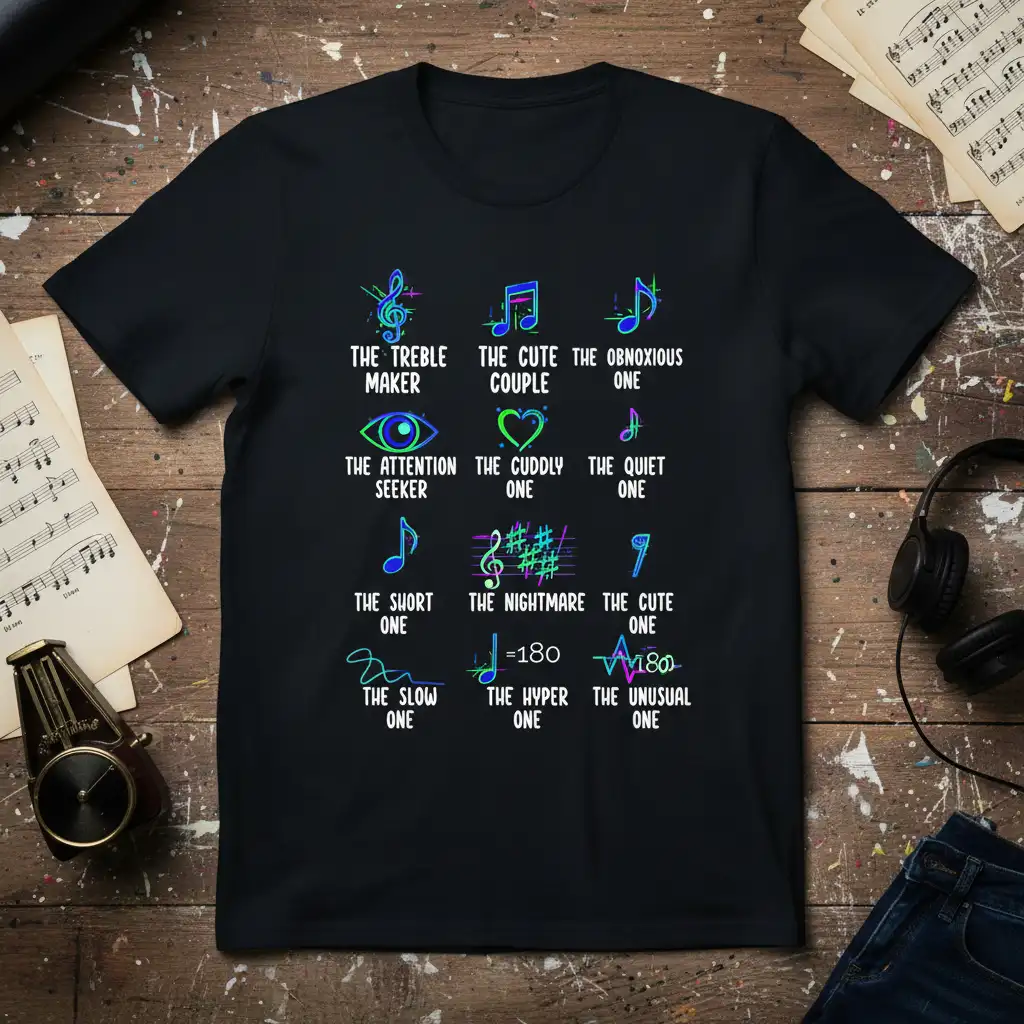 The Treble Maker The quote printed with eye-catching design on quality cotton blend t-shirt design