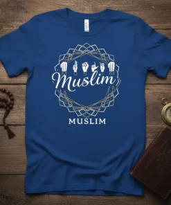 Muslim ASL T-Shirt detailed graphic design printed on comfortable cotton t-shirt