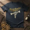 My body aches t-shirt with skeleton hand holding a bone and lightning bolt graphic