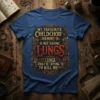 Quote "My Favourite Childhood Memory Is Not Having Lungs Lungs That Is Trying Te To Kill Me!" in distressed vintage
