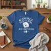 My Havanese Tilts Its Head Just Like You Do quote t-shirt with Havanese dog graphic and stick figures
