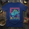 NAGASAKI! かとウメン 辛いラーメン PREFECTURE JP unique graphic design printed on comfortable cotton t-shirt