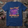 Never Forget 90S DANCEHALL MIX The Classics t-shirt with neon boombox and cassette tapes graphic