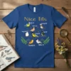 Nice Tits Birdwatcher Shirt stylish graphic design printed on comfortable cotton t-shirt