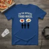 I'm the Official Third Wheel stylish graphic design printed on comfortable cotton t-shirt