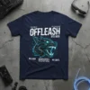 OFFLEASH BITE BACK NO text design featuring bold typography on quality t-shirt