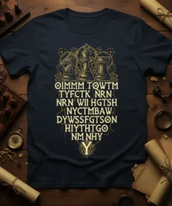 OIMMM TQWTM TYFCTK NRN text design featuring bold typography on quality t-shirt