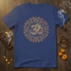 OM Symbol Mandala T-Shirt eye-catching graphic design printed on comfortable cotton t-shirt