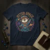 Otter Space T-Shirt eye-catching graphic design printed on comfortable cotton t-shirt