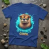 Otterly Cool T-Shirt design with a cool otter wearing sunglasses and the text "Otterly Cool" below
