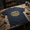 Papa's Favorite T-Shirt design with vintage typography and wing graphic