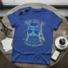 Paris Chill Cat Urban Explorer T-Shirt featuring a cool cat in sunglasses with the Eiffel Tower graphic