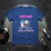 Party Hard Disco Sucks T-Shirt featuring a disco snail graphic and neon text