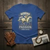 Passion Horse Racing Trainer T-Shirt creative graphic design printed on comfortable cotton t-shirt