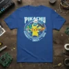 Pikachu Oshawott Snivy Tepig unique graphic design printed on comfortable cotton t-shirt