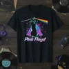 Pink Floyd Cat Prism creative graphic design printed on comfortable cotton t-shirt
