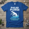 POLAR PLUNGE FREEZING FOR A REASON! stylish graphic design printed on comfortable cotton t-shirt
