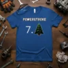 Powerstroke 7 Tree unique graphic design printed on comfortable cotton t-shirt