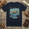 Promoted to Zayde 2020 T-Shirt featuring retro cityscape graphic and bold typography