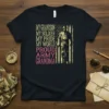 Proud Army Grandma t-shirt with text "My Grandson My Soldier My Pride My World Proud Army Grandma" and a soldier