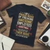 I AM A PROUD text design featuring stylish typography on quality t-shirt