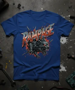 Rampage T-Shirt creative graphic design printed on comfortable cotton t-shirt
