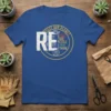Protect Our Planet T-Shirt with Reduce Use Recycle Repair Think text and circular eco-friendly graphic