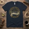 S.O.B. Sweet Old Bob nautical t-shirt with rope, anchors, swallows, and compass rose design