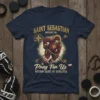 Saint Sebastian January 20 Pray For Us Patron Saint of Athletes t-shirt with hockey player graphic